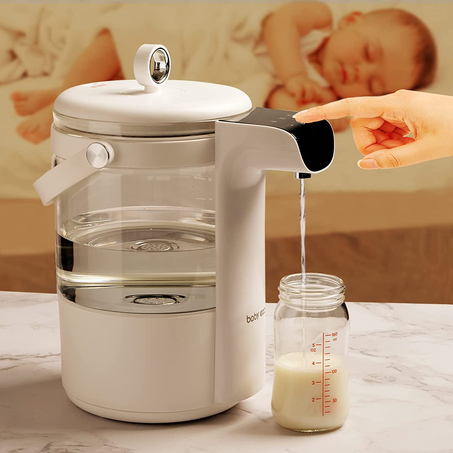 Babyexo Bottle Warmer Formula Water DispenserMake Warm Formula Bottle