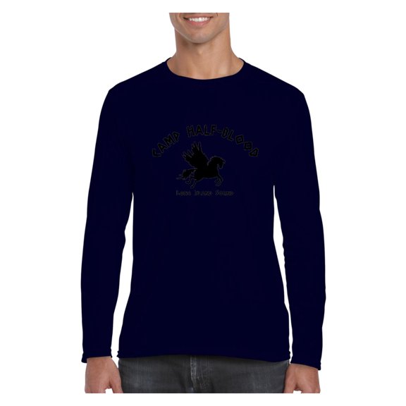MmF - Mens Long Sleeve T-Shirts, up to Size 5XL - Camp Half Blood Demigods
