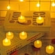 thumbnail image 3 of Velas de té LED sin llama, 6 uds., iluminación alimentada por batería, velas de pilar parpadeantes coloridas, decoración de fiesta Hugtrwg Para estrenar, 3 of 8