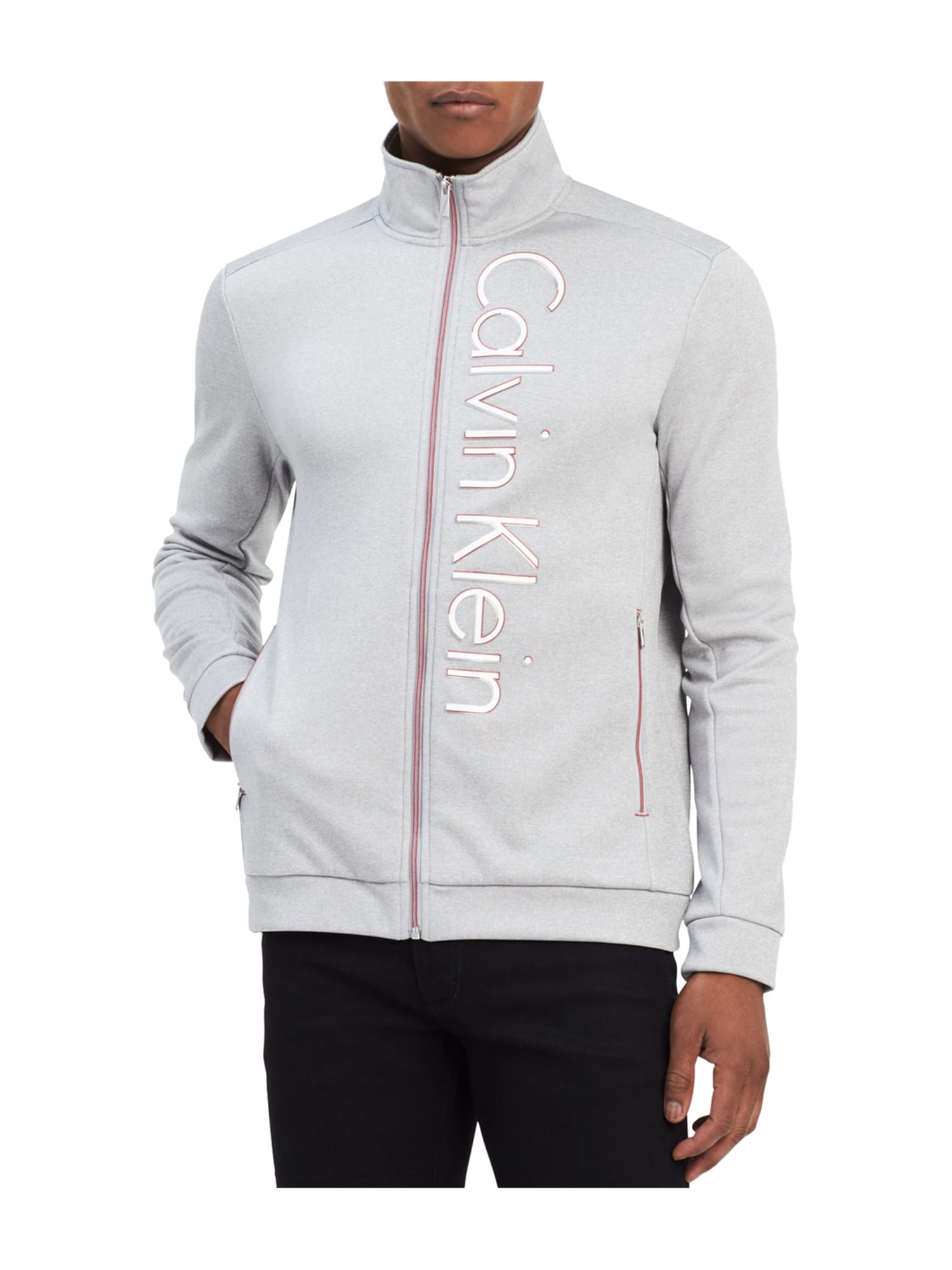 Calvin Klein Mens Logo Fleece Jacket historyhtr XL | Walmart Canada