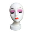thumbnail image 2 of DOLITY Female Bald Mannequin Head 11.42inch s Holder for Hats Hairpieces, 2 of 8