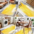 thumbnail image 5 of 3'x5' Area Rugs, Yellow Gray Indoor Outdoor Area Rug for Living Room Bedroom, Contemporary Oil Painted Abstract Art Washable Bathroom Rugs Kitchen Floor Carpet Mats Home Decor Aesthetic, 5 of 8