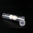 thumbnail image 5 of 10) Tubes de Rangement Ronds en Plastique Transparent pour Pièces de Monnaie à Visser sur Couvercle, 5 of 5