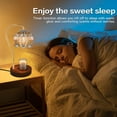 thumbnail image 4 of HomWamee Dimmable Flower Candle Warmer Lamp, Blue with Timer and 4 Bulbs, for Women Christmas Birthday, Unique Home Decor for Bedroom Living Room Aesthetic, 4 of 8