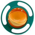 thumbnail image 2 of Cute Baby Gyro Bowl 360 Rotatable Spill-proof Bowl Gyro Bowl With Lid, 2 of 5