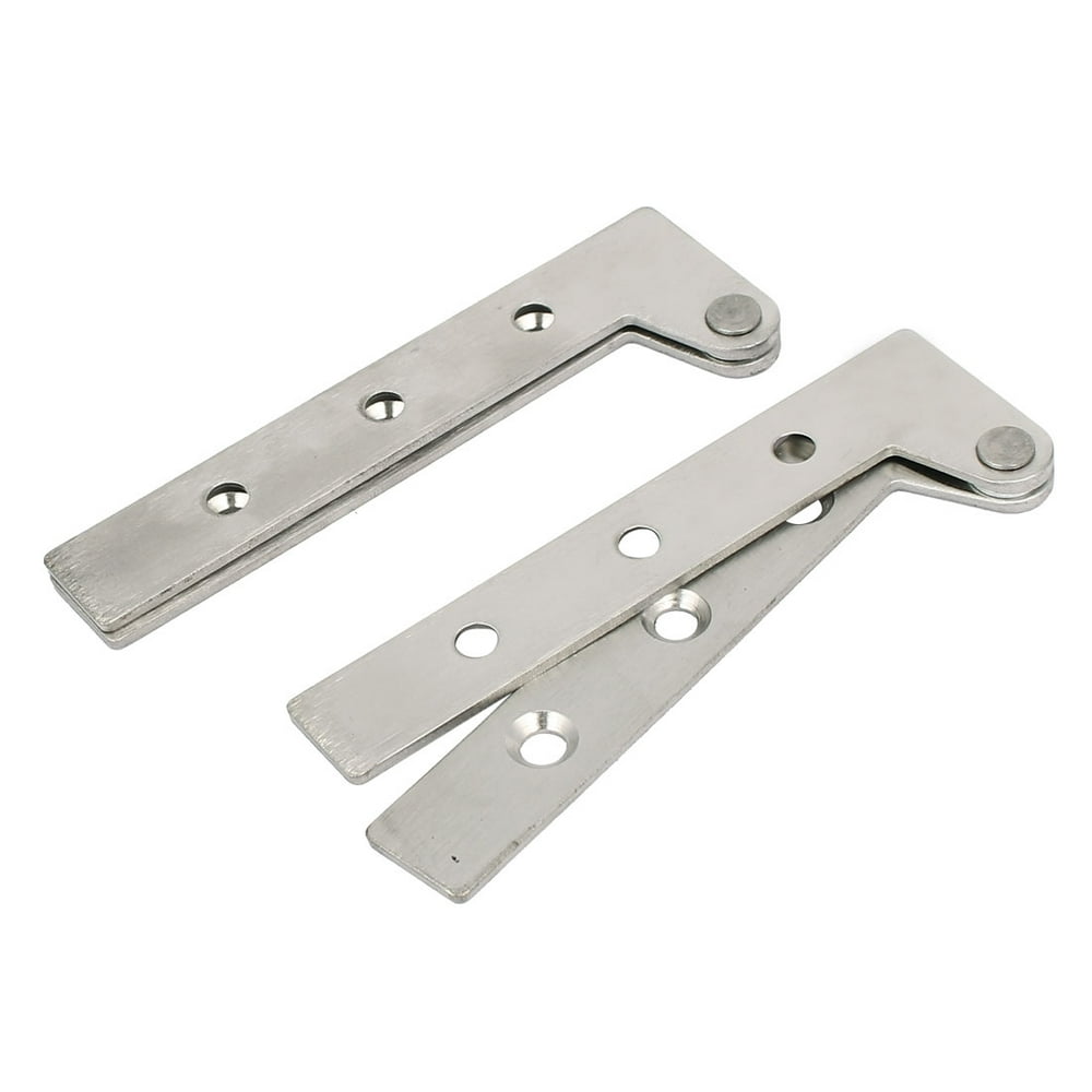 Uxcell Window Door 360 Degree Rotatable Pivot Hinge Silver Tone