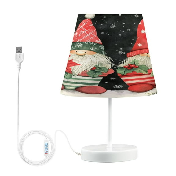 BZSMCE Table Lamp Creative Chrismas Dwarf Simple Pattern Night Light