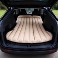 thumbnail image 6 of Portable Blue PVC Flocking Inflatable SUV Car Bed - Camping Travel Accessory with Storage Bag & Repair Kit, 6 of 22