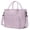Purple, variant on CshidWorld Insulated Lunch Bag for Women/Men - Reusable Lunch Box for Office Picnic Beach - Leakproof Cooler Tote Bag Organizer w/ Adjustable Shoulder Strap, Side Pockets for Adults -Purple
