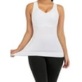 thumbnail image 3 of SHCKE Women Shapewear Tummy Control Molded Cup Cami Underwear Vest, 3 of 5