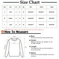thumbnail image 3 of Womens Fleece Sweatshirts Christmas Graphic Crewneck Sweater Merry Christmas Reindeer Snowflakes Graphic Sweatshirt Xmas Holiday Tops White S, 3 of 6