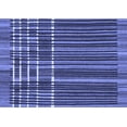 thumbnail image 1 of Ahgly Company Indoor Rectangle Abstract Blue Modern Area Rugs, 2' x 4', 1 of 4
