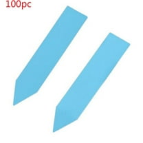 Fridja 100 Pcs Plastic Plant Seed Labels Pot Marker Nursery Garden Stake Tags 5cm x1cm