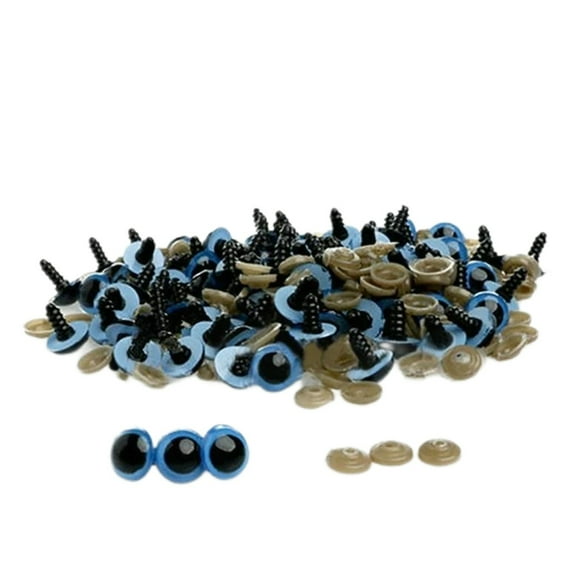 IMENGL 100 Pcs 20mm Plastique pour Poupées Marionnettes Tissu Plastique Jouets en Peluche Accessoires Bricolage Poupées Célébrités, Poupées Crochetées, Poupées Négligées, Poupées 1d, Poupées Poupées Poupées Livre, Poupées Possédées, Poupées Empathie, Réali