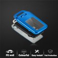thumbnail image 5 of Car Key Cover, Fit for S60 S80 V60 V70 XC60 XC70, Smart Key Case with Alloy Keychain, 5 of 6