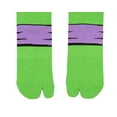 thumbnail image 4 of Teenage Mutant Ninja Turtles Men's Split Toe Adult Costume Mid-Calf Crew Socks Fits Sock Size 10-13, 4 of 7