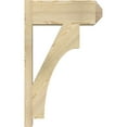 thumbnail image 3 of Ekena Millwork 8"W x 20"D x 32"H Westlake Rough Sawn Craftsman Outlooker, Douglas Fir, 3 of 4