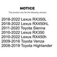 thumbnail image 2 of TOR Front Lower Suspension Ball Joints Kit for Car Toyota Highlander Lexus Sienna RX350 Venza RX450h RX350L RX450hL KTR-101280, 2 of 2