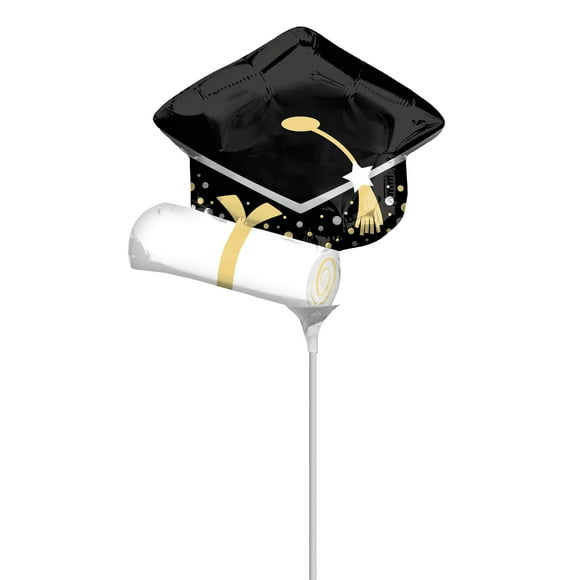 Graduation Fiesta - Superior Float Self-Sealing 14" Foil Balloon for Joyful Celebrations