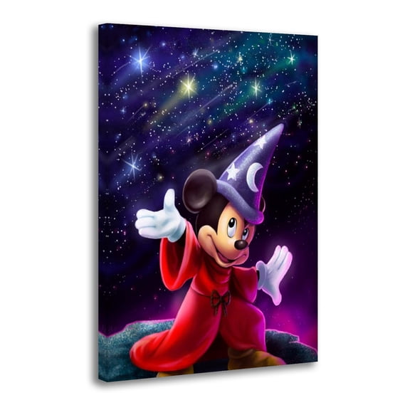 Magic Mickeys Wall Art Poster Gifts Bedroom Prints Home Decor Hanging Picture Canvas Painting Posters 16x24inch(40x60cm)