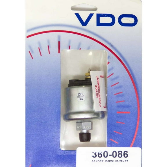 Vdo Oil Pressure Sender
