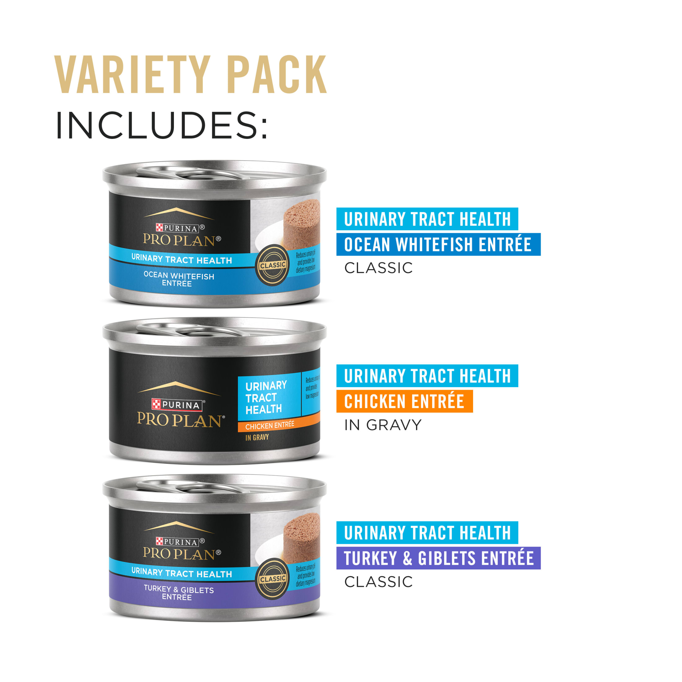 Purina Pro Plan Urinary Tract Health Variety Pack Wet Cat Food photo 4