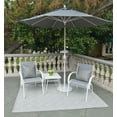 thumbnail image 3 of UM8100-4846-SWV-Treasure Garden-9 Foot Round Aluminum Auto Tilt Market Umbrella-O'bravia Grade C Fabric Type-Forest Green Fabric Color-Bronze Pole, 3 of 10