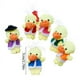 thumbnail image 3 of Juguetes de piscina, juguetes para bebés y niños pequeños, 6 piezas de patitos amarillos kawaii, juego de zoológico para niños pequeños, regalo para contar cuentos, títere de dedo, muñeco de mano para, 3 of 6