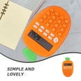 thumbnail image 5 of HOOWIFFY Lovely Orange Desktop Calculator with Twelve Digit Display and Comfortable Keys, 5 of 8