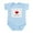 Sky Blue, variant on CafePress - Speed Skating Infant Creeper - Baby Light Bodysuit, Size Newborn - 24 Months