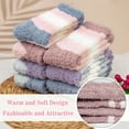 thumbnail image 7 of Loritta Fuzzy Fluffy Socks for Women Soft Warm Cozy Winter Socks Gifts, 7 Pairs, 7 of 7