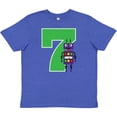 thumbnail image 3 of Inktastic 7th Birthday Robot Boys Robotics Youth T-Shirt, 3 of 5