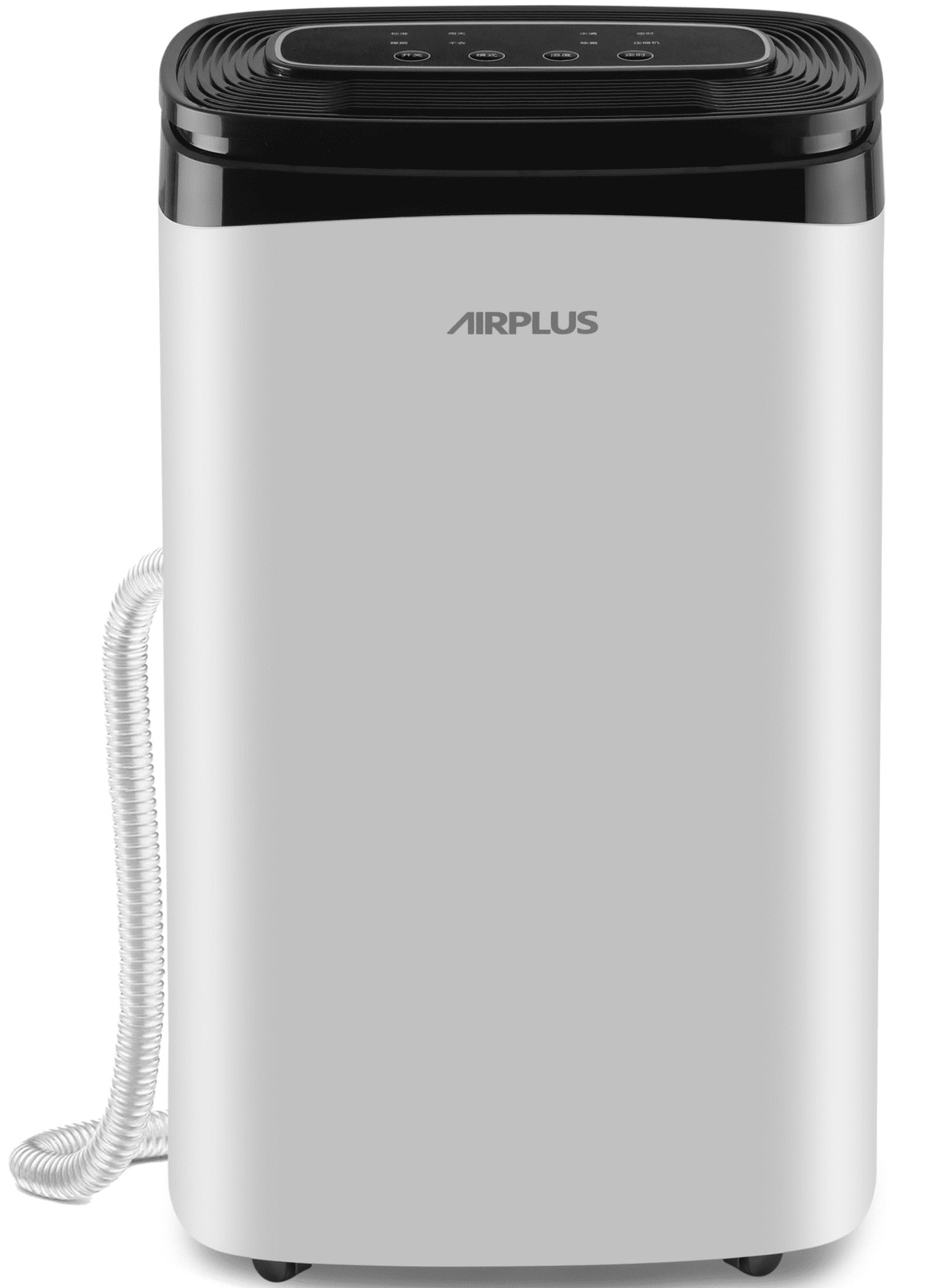 AIRPLUS 30 Pints Dehumidifier with Drain Hose, Covers Up to 2500 Sq. Ft Dehumidifier for Basement Home, DOE 7.54 Pints, White