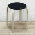 thumbnail image 3 of Regency Niche Mia Bentwood Stool- Natural/Black, 3 of 5