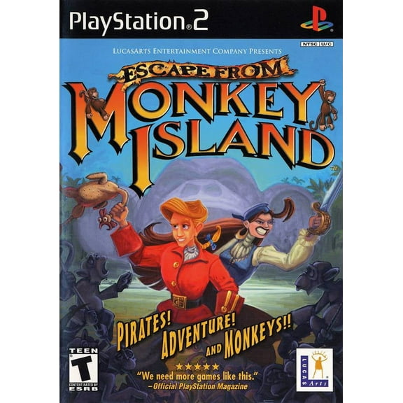 Escape From Monkey Island - PlayStation 2