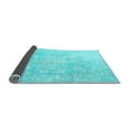 thumbnail image 2 of Ahgly Company Indoor Rectangle Oriental Light Blue Traditional Area Rugs, 3' x 5', 2 of 4
