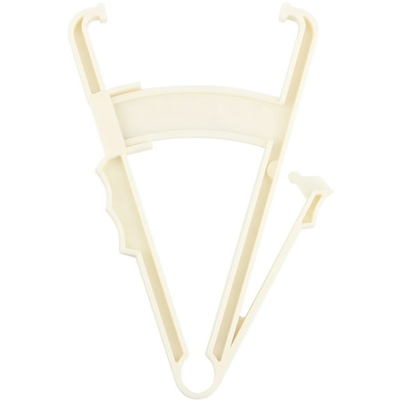 Fat Caliper, 0-70mm Measuring Range 1PC Double Scale Measurement Tool Skin Fold White Body Fat Caliper for Fitness