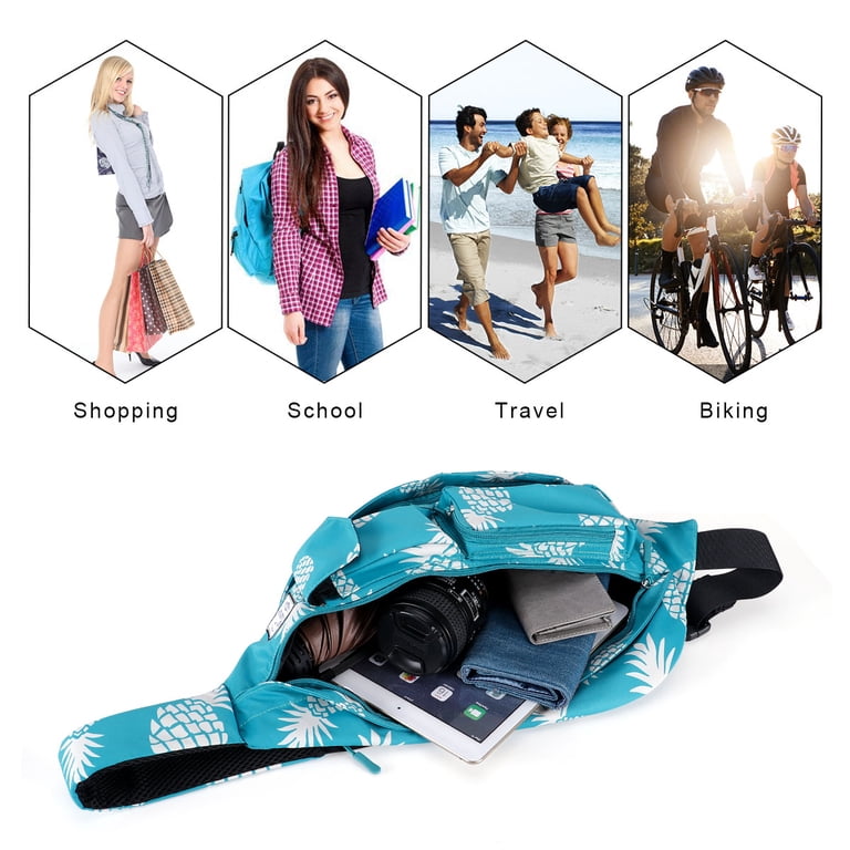 Hawee Sling Crossbody Bag, Lightweight Travel Daypack photo 7