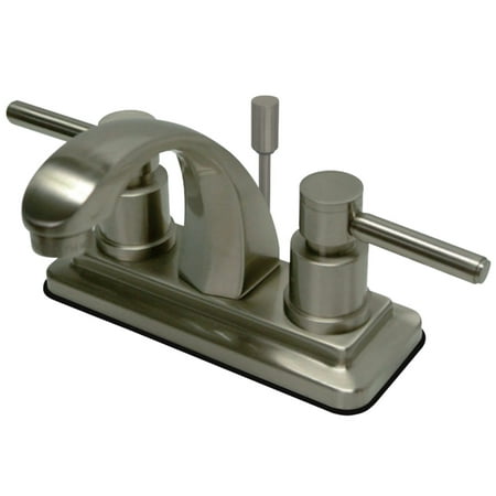 UPC 663370016592 product image for Kingston Brass KS4648DL 4 in. Centerset Bathroom Faucet  Brushed Nickel | upcitemdb.com