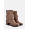 thumbnail image 2 of No Boundaries Women's Western Slouch Boots, 2 of 6
