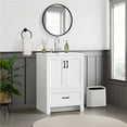 thumbnail image 2 of Topeakmart Freestanding Bathroom Vanity with Drawer, White, 2 of 14