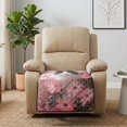 thumbnail image 4 of Kuiaobaty Cat Floral Print Quilted Recliner Chair Covers, Non Slip Sofa Cushion Slipcover, Waterproof Breathable Armless Furniture Protector for Indoor Use, 4 of 7