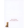 thumbnail image 2 of Nobleworks Red Truck, Wreath and Family of Golden Labrador Retrievers in Snow Dog Christmas Card (1 card/1 envelope), 2 of 2