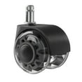 sunsanly 2Inch Clear Office Chair Wheel Heavy Duty Universal Quiet