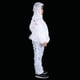 thumbnail image 2 of Chaqueta de camuflaje blanca como la nieve + traje de pantalón para juegos de caza y acampada al aire libre en invierno, 2 of 8