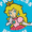 Princess Peach, variant on Pokémon Girls Short Sleeve Graphic T-Shirt, Sizes 4-16