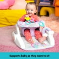 thumbnail image 3 of Bright Starts Learn-to-Sit 2-Position Floor Seat - Purple Paradise, Unisex, Infant, 3 of 16