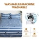 thumbnail image 5 of Conjunto de ropa de cama con notas saltarinas, 3 piezas, incluye 2 fundas de almohada, 1 sábana plana, encoge, desvanece, cuidado fácil, 5 of 7