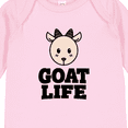 thumbnail image 4 of Inktastic Goat Life Boys or Girls Long Sleeve Baby Bodysuit, 4 of 5