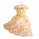 thumbnail image 1 of Vestido de fiesta de princesa Disney para niñas, disfraz de Frozen, Elsa, Rapunzel, Addams, regalo de cumpleaños, 1 of 4